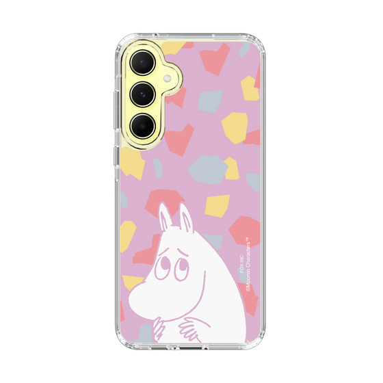スリムプロテクションケース［ MOOMIN - Fearful face - color ］