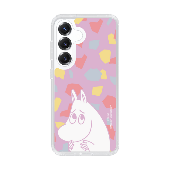 スリムプロテクションケース［ MOOMIN - Fearful face - color ］