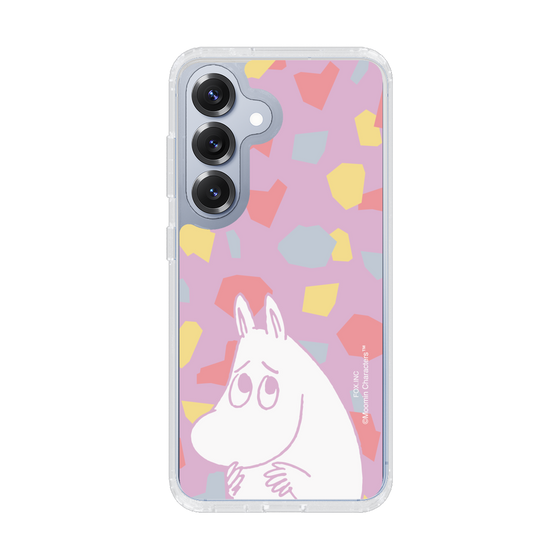 スリムプロテクションケース［ MOOMIN - Fearful face - color ］