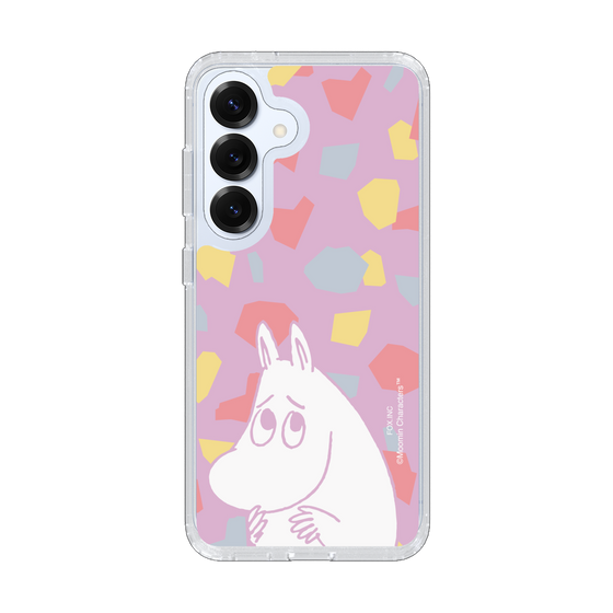 スリムプロテクションケース［ MOOMIN - Fearful face - color ］