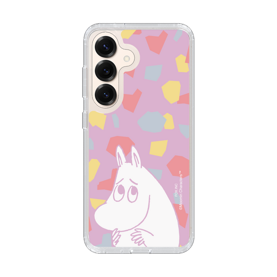 スリムプロテクションケース［ MOOMIN - Fearful face - color ］