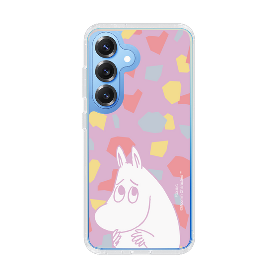 スリムプロテクションケース［ MOOMIN - Fearful face - color ］