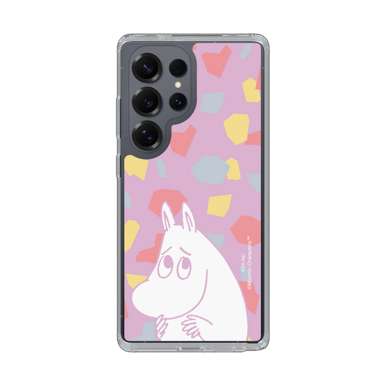 スリムプロテクションケース［ MOOMIN - Fearful face - color ］