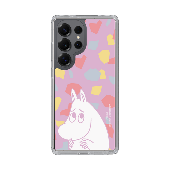 スリムプロテクションケース［ MOOMIN - Fearful face - color ］