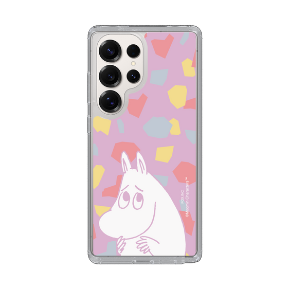 スリムプロテクションケース［ MOOMIN - Fearful face - color ］