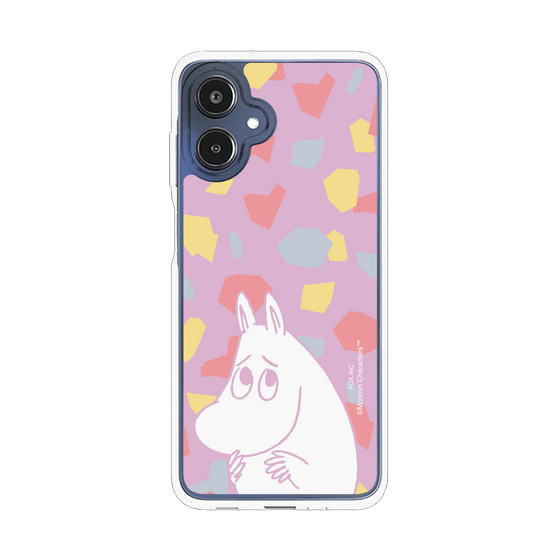 スリムプロテクションケース［ MOOMIN - Fearful face - color ］