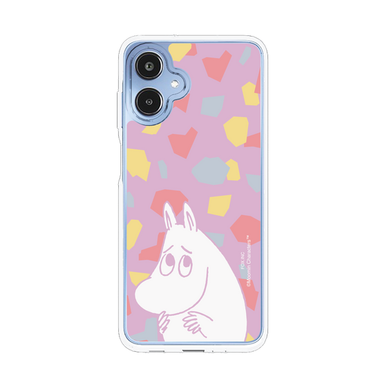 スリムプロテクションケース［ MOOMIN - Fearful face - color ］