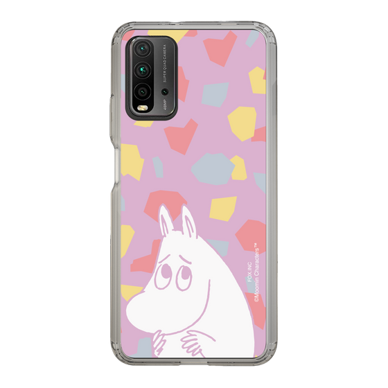スリムプロテクションケース［ MOOMIN - Fearful face - color ］