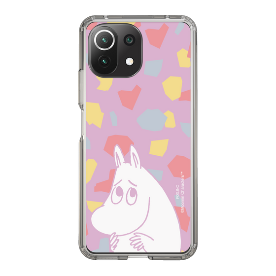 スリムプロテクションケース［ MOOMIN - Fearful face - color ］