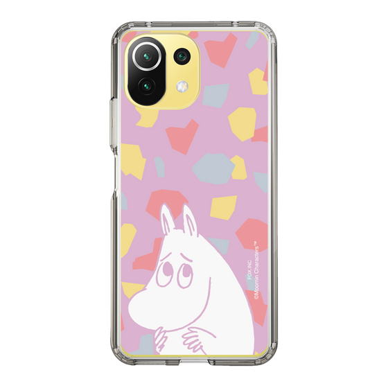 スリムプロテクションケース［ MOOMIN - Fearful face - color ］