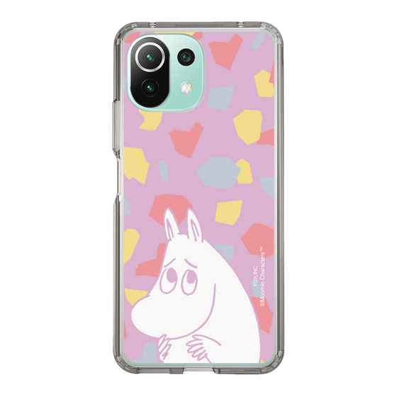 スリムプロテクションケース［ MOOMIN - Fearful face - color ］