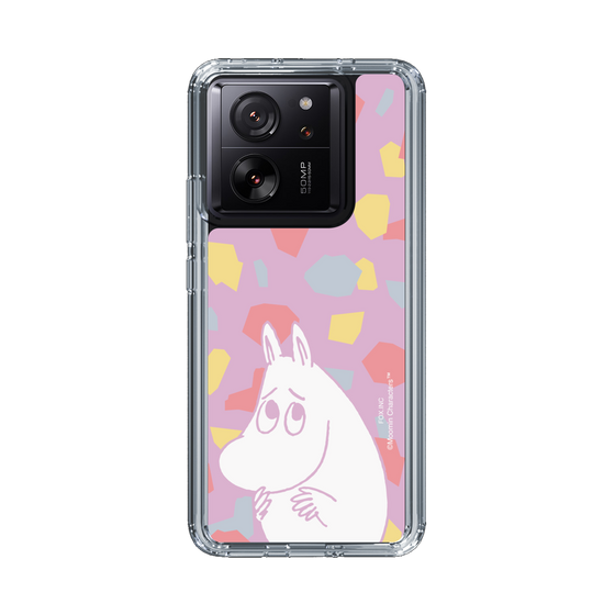 スリムプロテクションケース［ MOOMIN - Fearful face - color ］