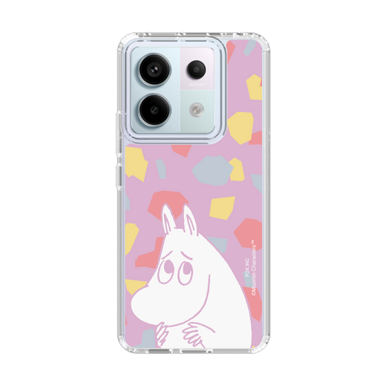 スリムプロテクションケース［ MOOMIN - Fearful face - color ］
