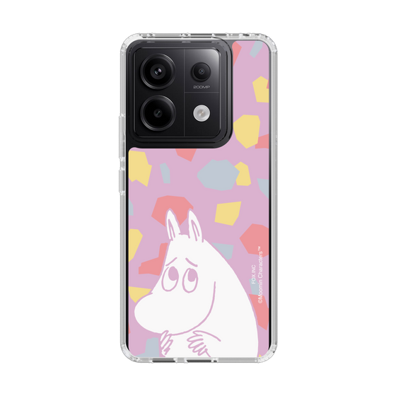 スリムプロテクションケース［ MOOMIN - Fearful face - color ］