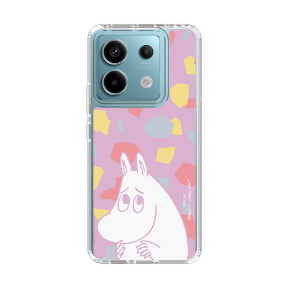 スリムプロテクションケース［ MOOMIN - Fearful face - color ］