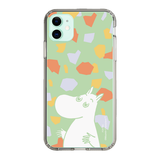 スリムプロテクションケース［ MOOMIN - Sparkling face - color ］