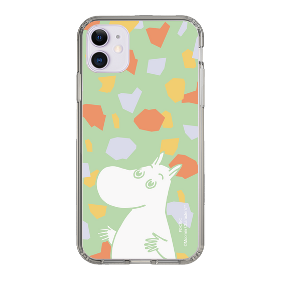 スリムプロテクションケース［ MOOMIN - Sparkling face - color ］