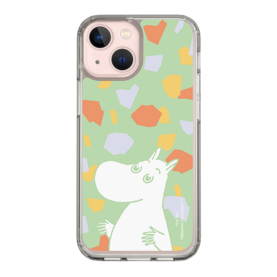 スリムプロテクションケース［ MOOMIN - Sparkling face - color ］