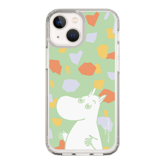 スリムプロテクションケース［ MOOMIN - Sparkling face - color ］