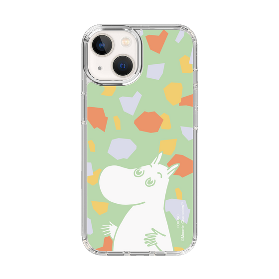 スリムプロテクションケース［ MOOMIN - Sparkling face - color ］