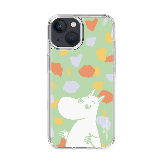 スリムプロテクションケース［ MOOMIN - Sparkling face - color ］