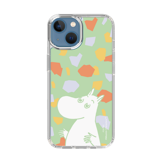 スリムプロテクションケース［ MOOMIN - Sparkling face - color ］