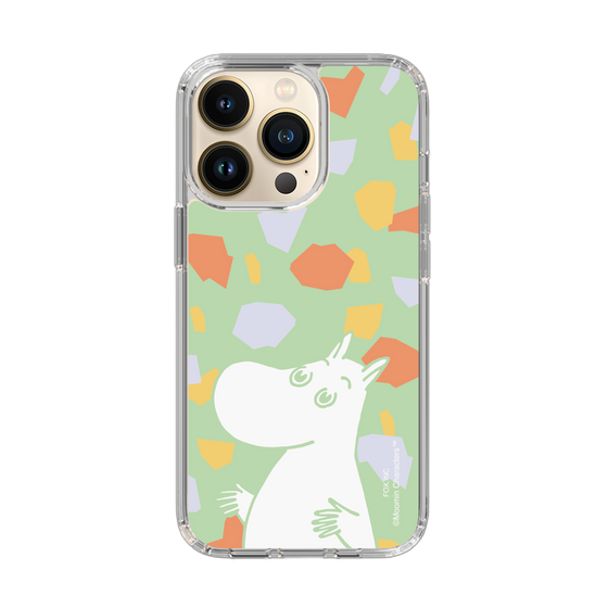 スリムプロテクションケース［ MOOMIN - Sparkling face - color ］