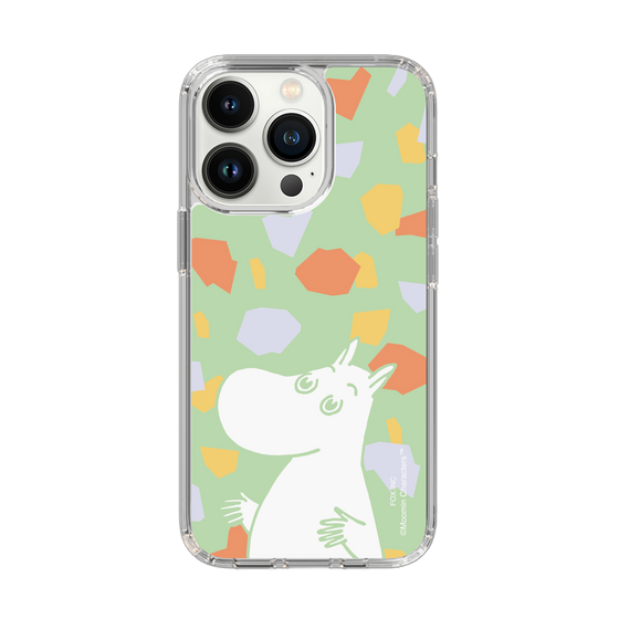 スリムプロテクションケース［ MOOMIN - Sparkling face - color ］