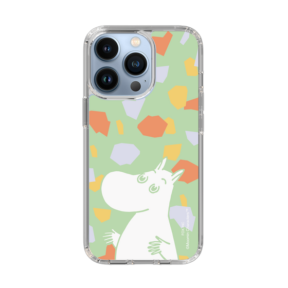 スリムプロテクションケース［ MOOMIN - Sparkling face - color ］