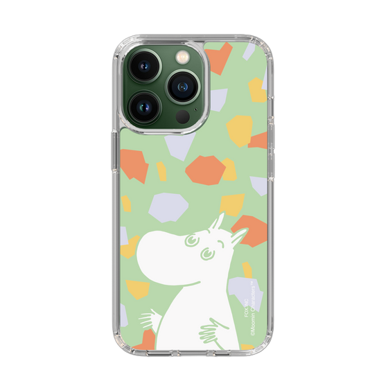 スリムプロテクションケース［ MOOMIN - Sparkling face - color ］