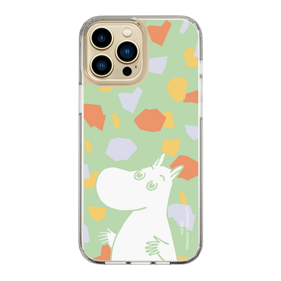 スリムプロテクションケース［ MOOMIN - Sparkling face - color ］