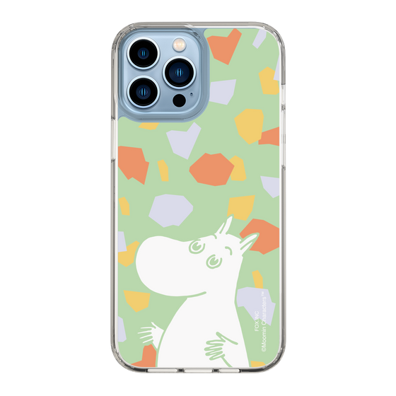 スリムプロテクションケース［ MOOMIN - Sparkling face - color ］