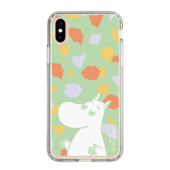 スリムプロテクションケース［ MOOMIN - Sparkling face - color ］