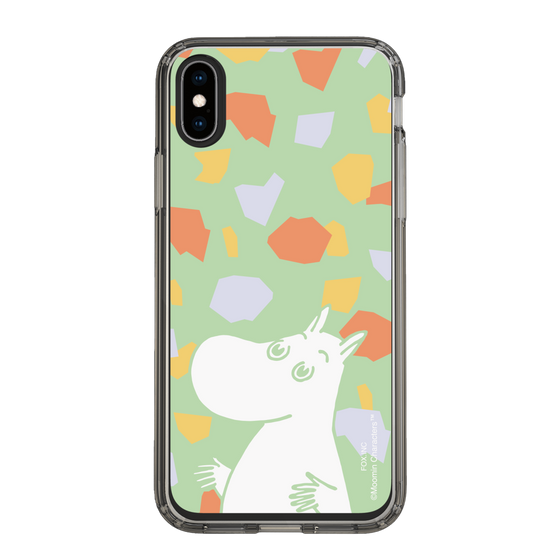 スリムプロテクションケース［ MOOMIN - Sparkling face - color ］