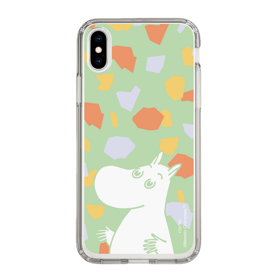 スリムプロテクションケース［ MOOMIN - Sparkling face - color ］