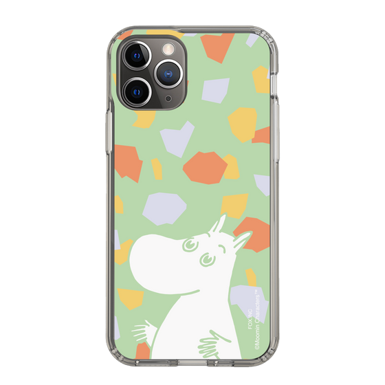 スリムプロテクションケース［ MOOMIN - Sparkling face - color ］