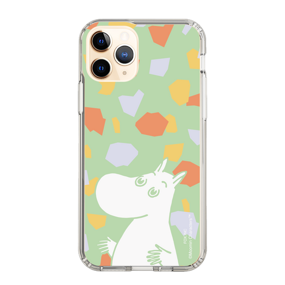 スリムプロテクションケース［ MOOMIN - Sparkling face - color ］