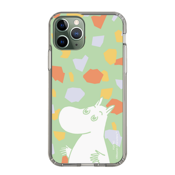 スリムプロテクションケース［ MOOMIN - Sparkling face - color ］