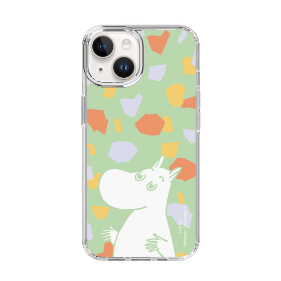 スリムプロテクションケース［ MOOMIN - Sparkling face - color ］