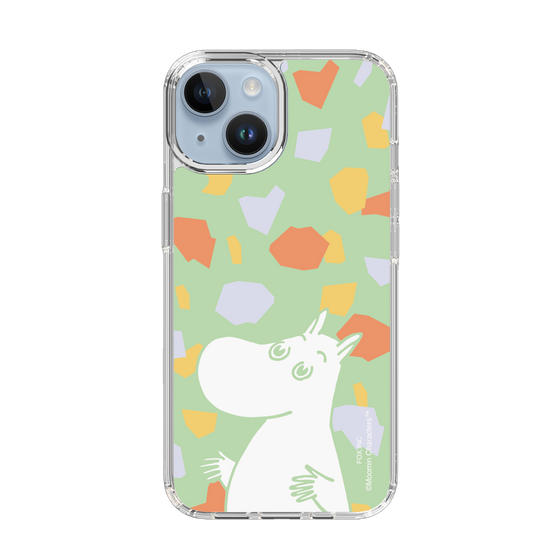 スリムプロテクションケース［ MOOMIN - Sparkling face - color ］
