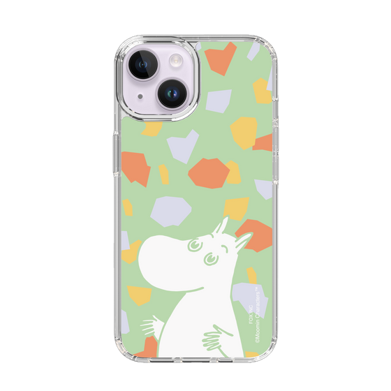 スリムプロテクションケース［ MOOMIN - Sparkling face - color ］