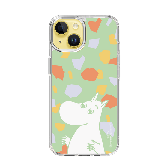スリムプロテクションケース［ MOOMIN - Sparkling face - color ］