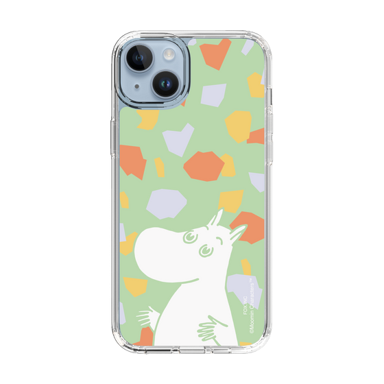 スリムプロテクションケース［ MOOMIN - Sparkling face - color ］