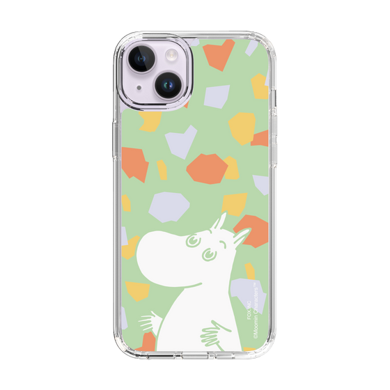 スリムプロテクションケース［ MOOMIN - Sparkling face - color ］