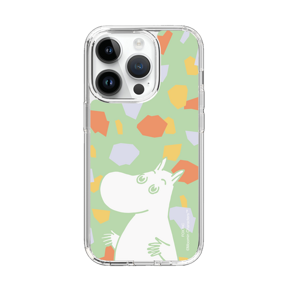 スリムプロテクションケース［ MOOMIN - Sparkling face - color ］