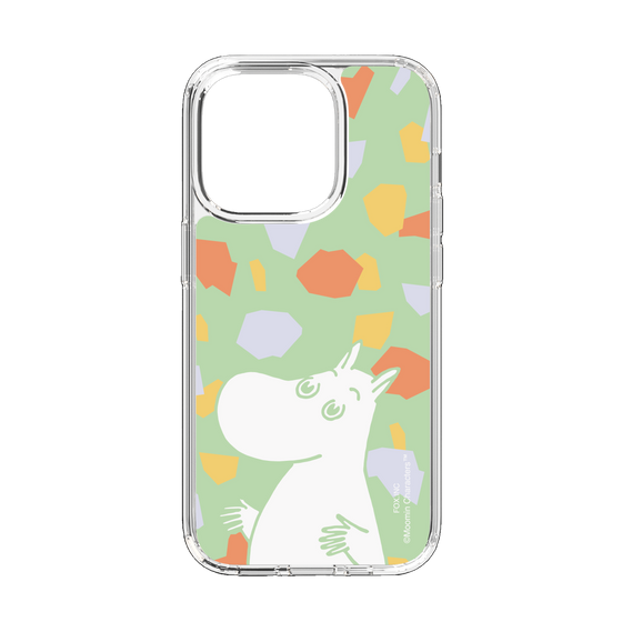 スリムプロテクションケース［ MOOMIN - Sparkling face - color ］