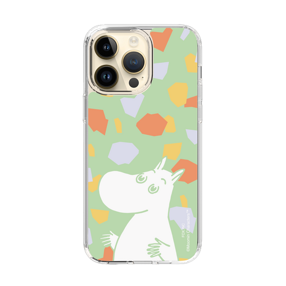 スリムプロテクションケース［ MOOMIN - Sparkling face - color ］