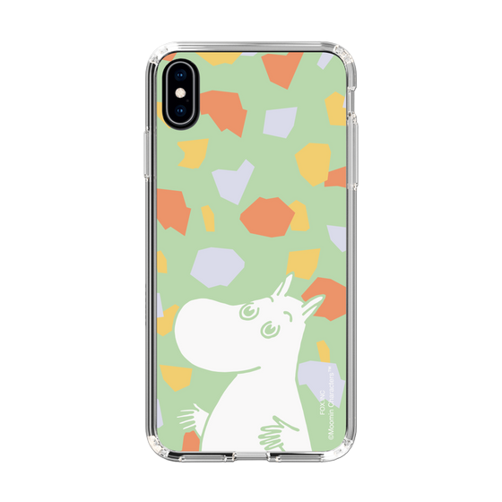 スリムプロテクションケース［ MOOMIN - Sparkling face - color ］
