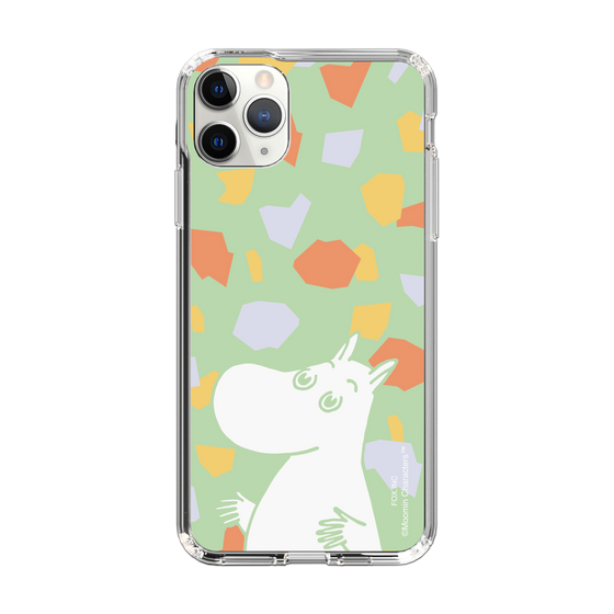 スリムプロテクションケース［ MOOMIN - Sparkling face - color ］