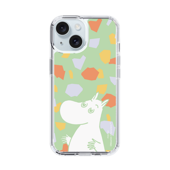 スリムプロテクションケース［ MOOMIN - Sparkling face - color ］